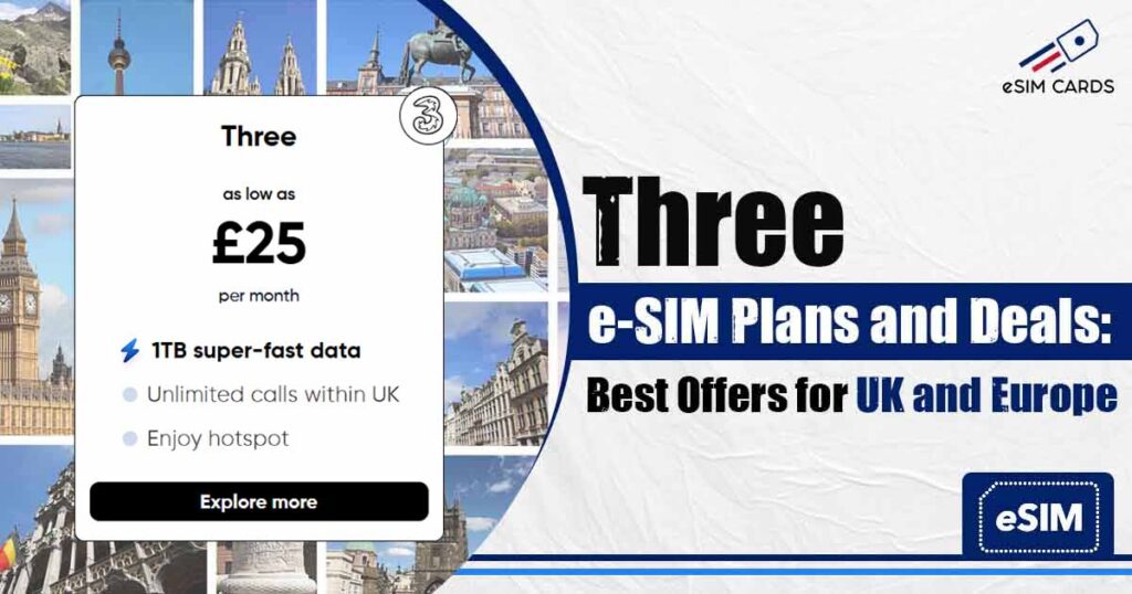 three esim uk